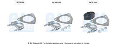 Монтажен комплект, изпускателна тръба BM Catalysts FK50108