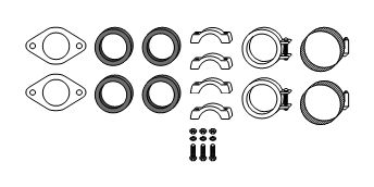 SET MONTARE SISTEM DE ESAPAMENT