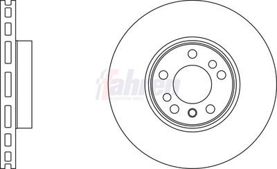 Fahren Brake Disc FBD6228
