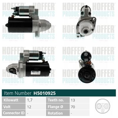 стартер HOFFER H5010925