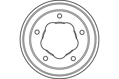 TAMBUR FRANA TRW DB4102 1