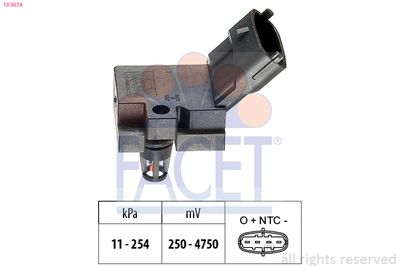 Air Pressure Sensor, altitude adaption 10.3078