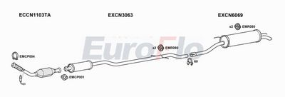 Układ wydechowy EUROFLO CNC5203001F