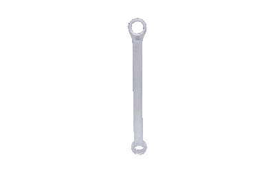 Ks Tools - Kľúč očkový ohnutý s visačkou 19x22mm