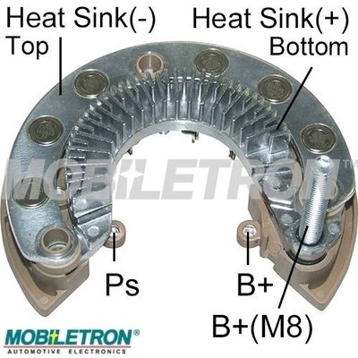 Rectifier, alternator RM-239