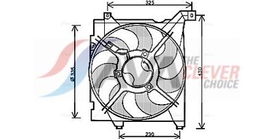 LüFTER MOTORKüHLUNG