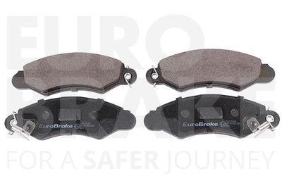 Комплект тормозных колодок, дисковый тормоз EUROBRAKE 5502225209 для SUZUKI SWIFT