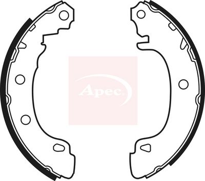 APEC Brake Shoe Set SHU541