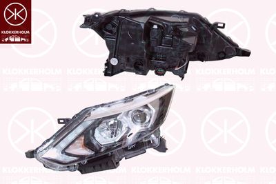 KLOKKERHOLM 16180123A1 Основная фара  для NISSAN QASHQAI (Ниссан Qашqаи)