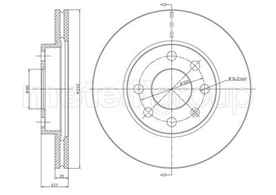 Brake Disc 23-0569C