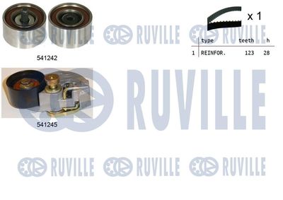Комплект ремня ГРМ RUVILLE 550275 для HYUNDAI TRAJET