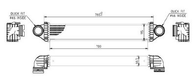 LADELUFTKüHLER MTR 13054396