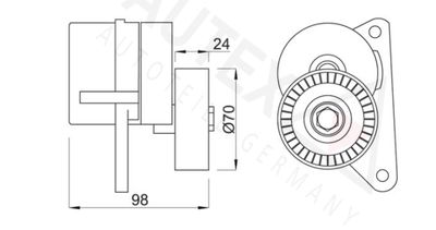 INTINZATOR CUREA CUREA DISTRIBUTIE AUTEX 601301 1