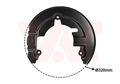 SPRITZBLECH BREMSSCHEIBE