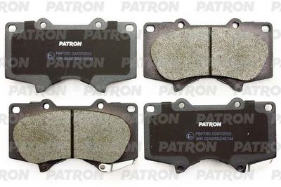 Комплект тормозных колодок, дисковый тормоз PATRON PBP1351 для TOYOTA LAND CRUISER PRADO