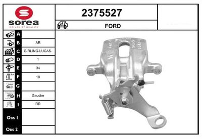 BREMSSATTEL EAI 2375526