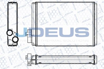 Теплообменник, отопление салона JDEUS M-2010430 для AUDI A5