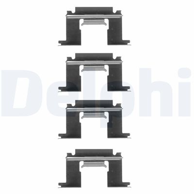 SET ACCESORII PLACUTE FRANA DELPHI LX0077