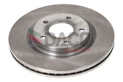 Тормозной диск DACO Germany 602607 для NISSAN JUKE