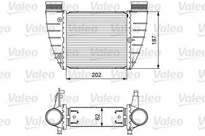 VALEO 818325 Интеркулер  для SEAT EXEO (Сеат Еxео)