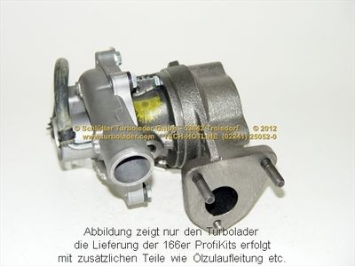 LADER AUFLADUNG SCHLÜTTER TURBOLADER 16600345 2