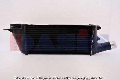 Интеркулер AKS DASIS 487300N для AUDI 80