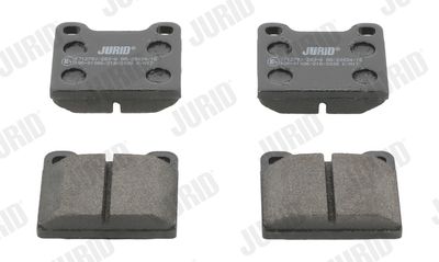 Комплект тормозных колодок, дисковый тормоз JURID 571279J для AUDI SUPER