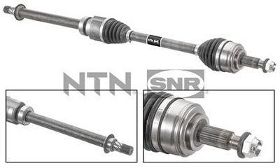 полуоска SNR