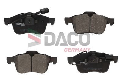 Комплект тормозных колодок, дисковый тормоз DACO Germany 321014 для JAGUAR XJ