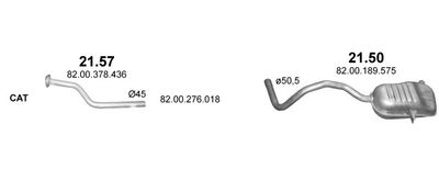 Układ wydechowy POLMO POLMO00918