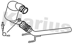 Катализатор KLARIUS 325221 для SKODA KAMIQ