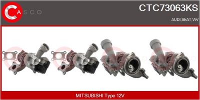 COMPRESOR SISTEM DE SUPRAALIMENTARE CASCO CTC73063KS