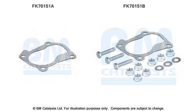 Монтажен комплект, изпускателна тръба BM Catalysts FK70151