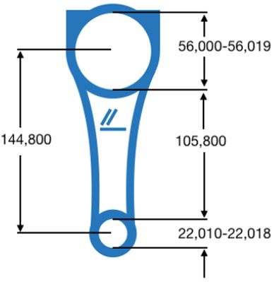 мотовилка (биела) IPSA