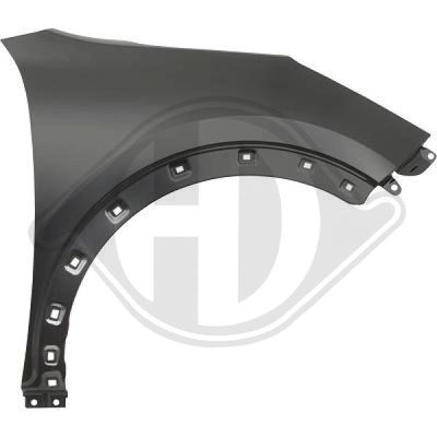 DIEDERICHS 6570006 Подкрылок для KIA NIRO (DE) 1.6 GDI Hybrid