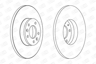 BREMSSCHEIBE CHAMPION 562525CH 1