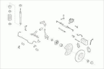 LENKUNG SACHS MERCECKLAFS019