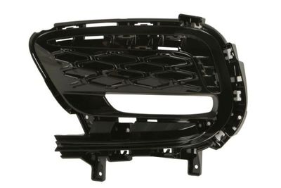 Voorbumper afdekking Links (plastic, zwart glanzend) past: CHRYSLER PACIFICA 03.20-