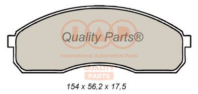 Комплект тормозных колодок, дисковый тормоз IAP QUALITY PARTS 704-21082 для KIA PREGIO