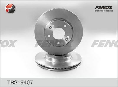 FENOX TB219407 Тормозные диски  для HYUNDAI VELOSTER (Хендай Велостер)