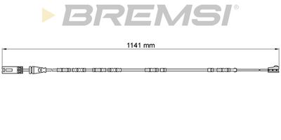 Сигнализатор, износ тормозных колодок BREMSI WI0676 для BMW X1