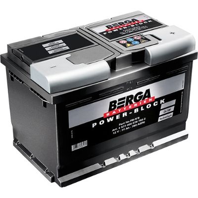 Стартерная аккумуляторная батарея BERGA 5634000617502 для FIAT 1100-1900
