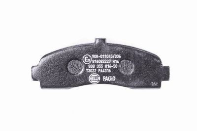 Brake Pad Set, disc brake 8DB 355 016-501