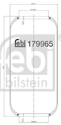 FEBI BILSTEIN Federbalg, Luftfederung