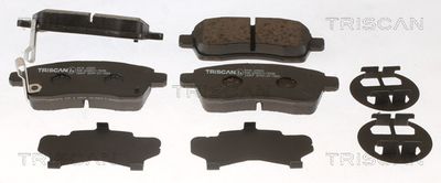 Комплект тормозных колодок, дисковый тормоз TRISCAN 8110 69024 для SUZUKI IGNIS