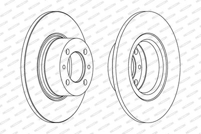 DISC FRANA FERODO DDF035 1