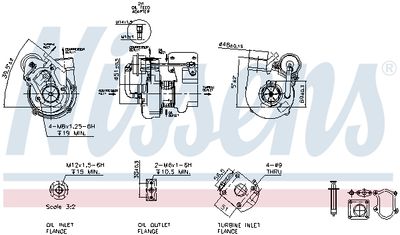 COMPRESOR SISTEM DE SUPRAALIMENTARE NISSENS 93041 5