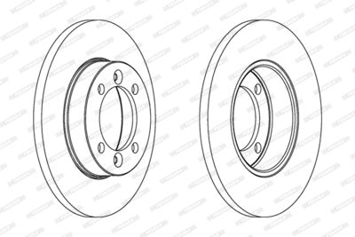 DISC FRANA FERODO DDF118 1