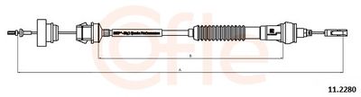 CABLU AMBREIAJ COFLE 112280