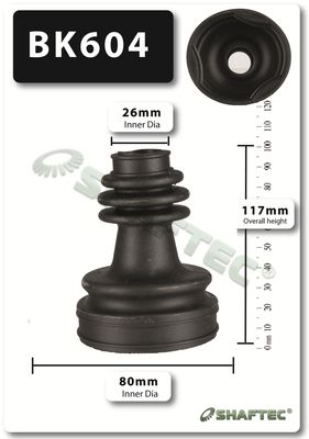 Комплект пыльника, приводной вал SHAFTEC BK604 для HYUNDAI i40